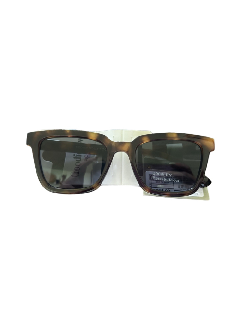 Goodfellow & Co Tortoise Square Sunglasses One Size Brown Black